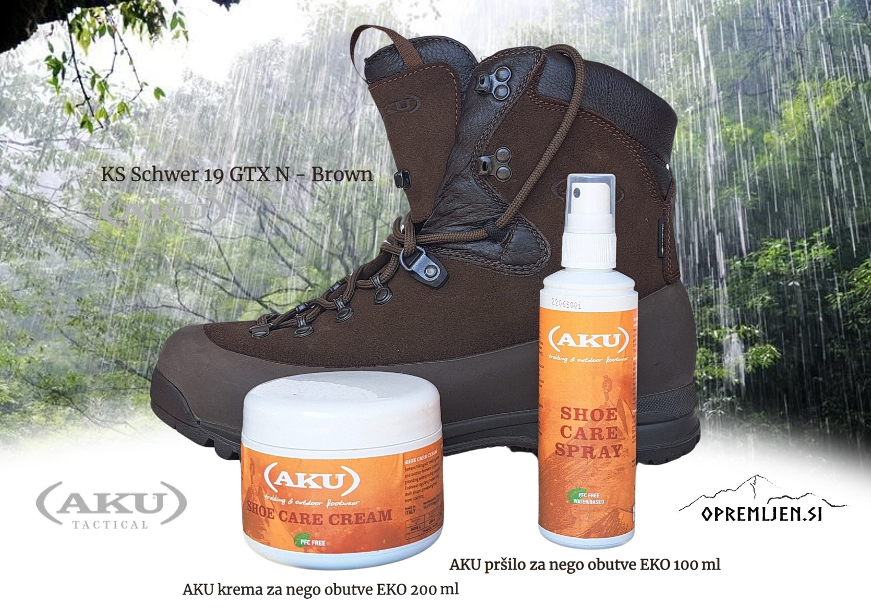 Svoje najzahtevnejše avanture na terenu opravite s taktično obutvijo AKU Tactical KS Schwer 14 GTX N Brown. Visoko kakovostni čevlji za najzahtevnejše aktivnosti na prostem.
