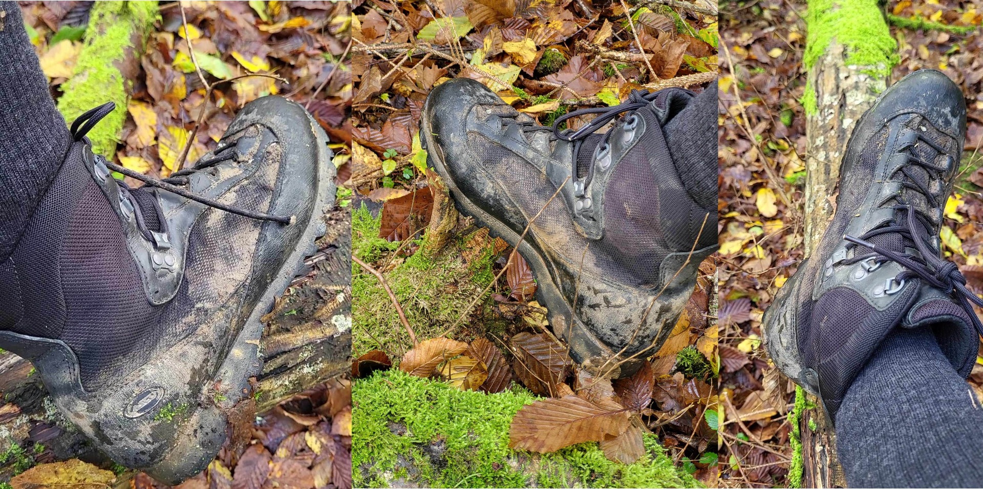 Uživajte v varnem in udobnem sprehajanju po jesenskem gozdu s Pilgrim GTX Combat FG M Black škornji. Nezdrsljiv vibram podplat, nepremočljiva goretex membrana in tehnologija Air 8000 zagotavljajo zaščito pred spolzkim blatom, vlago in hkrati omogočajo zračnost in dihanje noge. Odkrijte, kako ti vrhunski škornji olajšajo hojo po hribovitih gozdovih, močvirnih območjih in Ljubljanskem barju. Naročite svoj par Pilgrim GTX Combat FG M škornjev na spletni strani Opremljen.si.