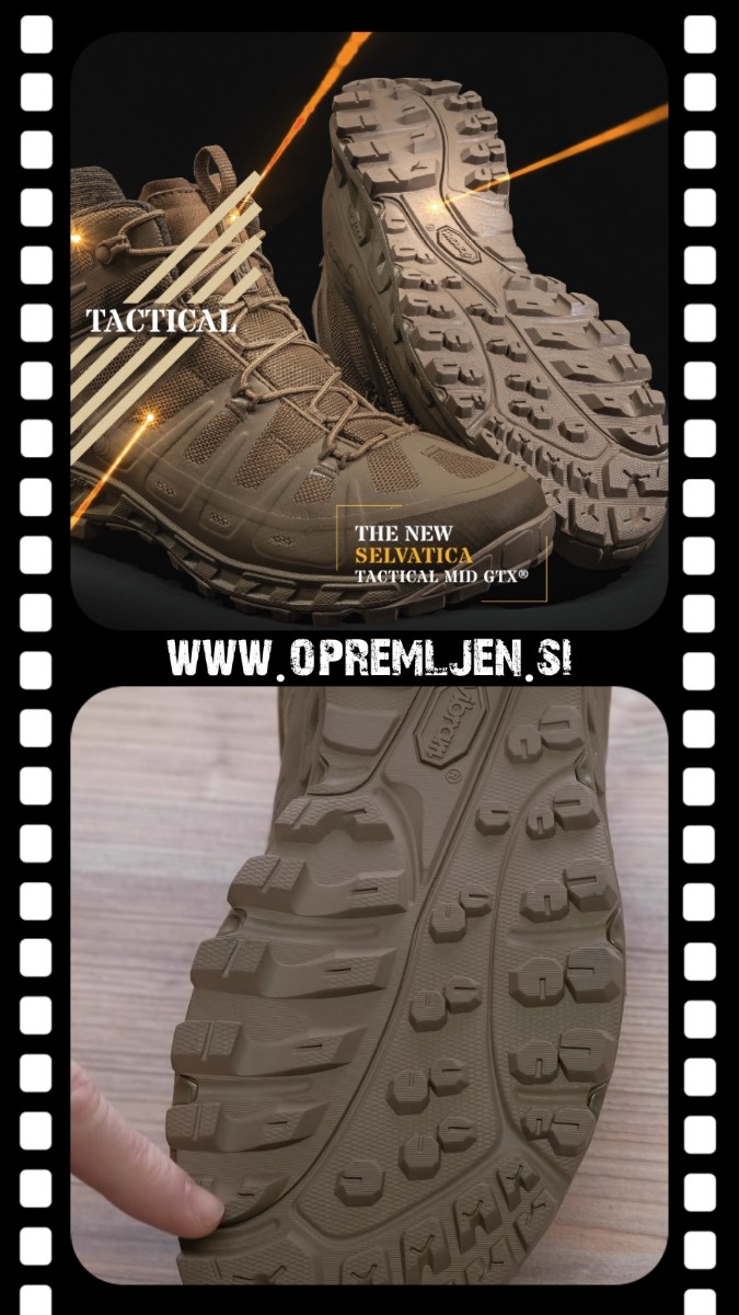 AKU TACTICAL, Selvatica Tactical MID GTX, delovna obutev, taktični čevelj, varnostna obutev, vojaški škorenj, B33 Tactial, B33 Army shop, army shop, Trgovina z vojaško opremo, vojaška trgovina, outdoor trgovina, pohodni čevelj, srednji pohodni škorenj, padalska obutev, security škorenj