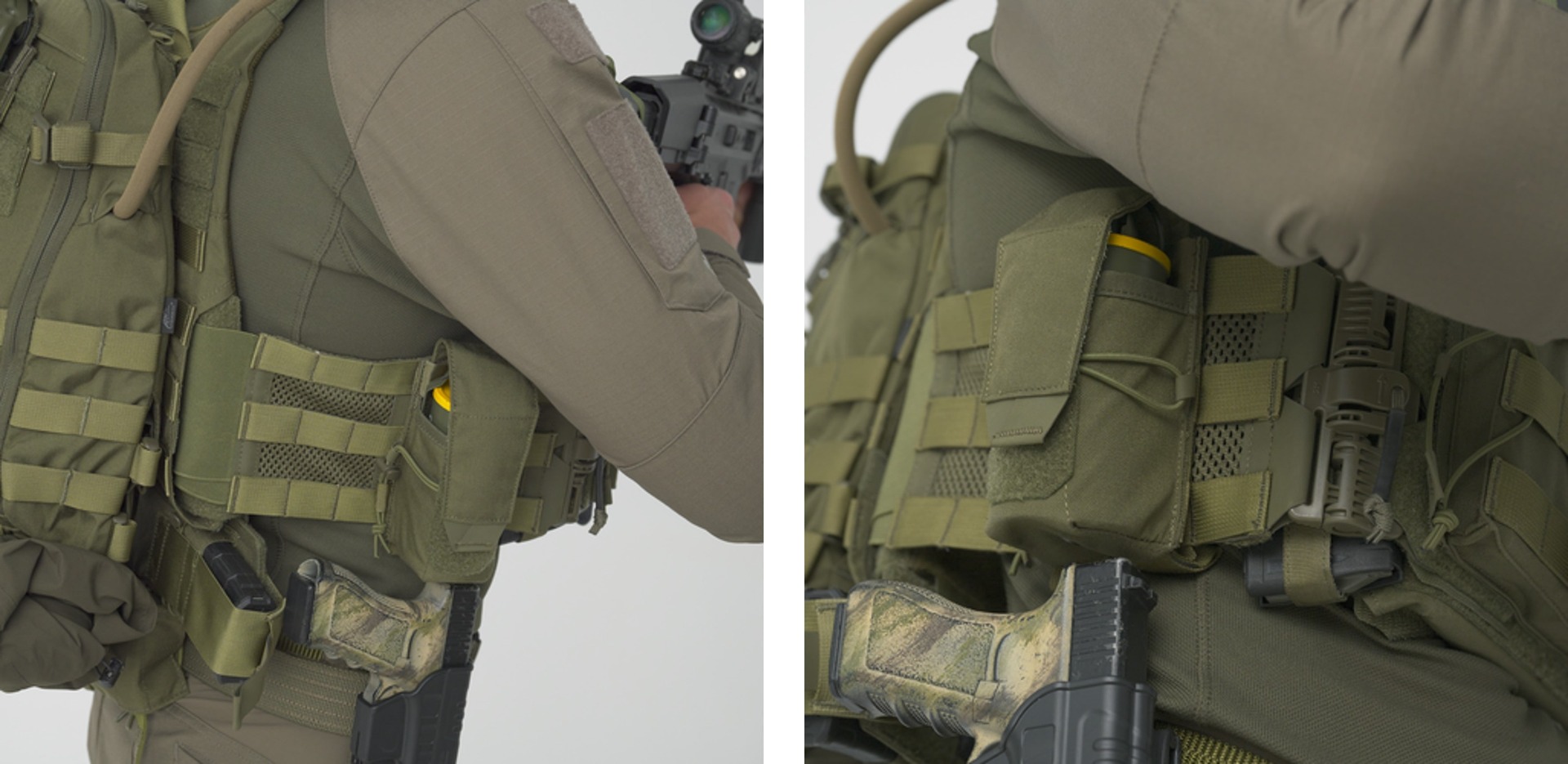 Helikon Guardian Cummerbund Quick Release je stranski panel za nosilec balističnih plošč v barvi coyote. Idealen za vojaške nahrbtnike in nosilne sisteme. Povečajte svojo taktično opremo z Helikonovimi kakovostnimi dodatki.