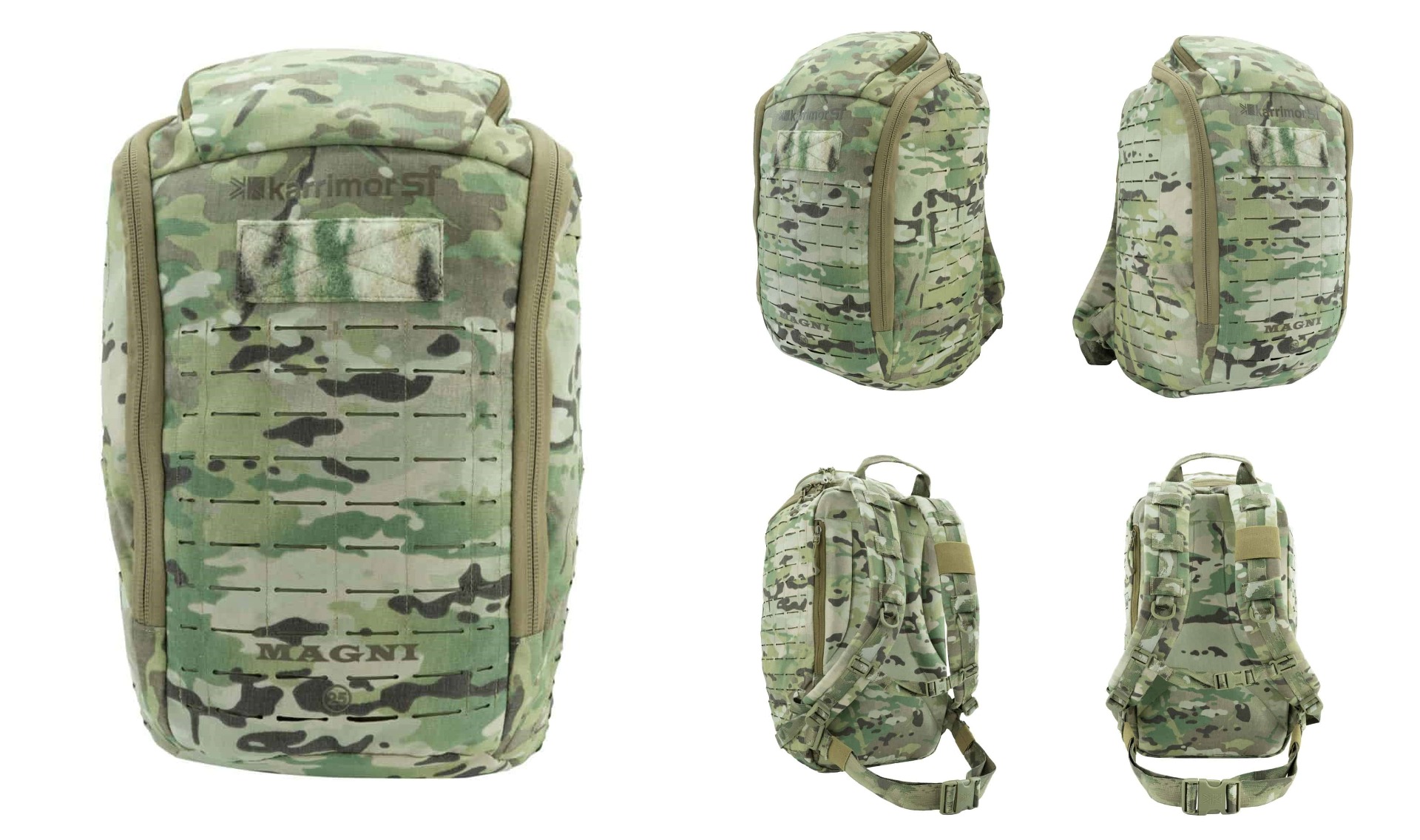 Odkrijte popolnost v seriji Karrimor SF z vojaškim nahrbtnikom Magni 25. Trpežen, kakovosten in taktični nahrbtnik, ki ustreza vojaškim specifikacijam.