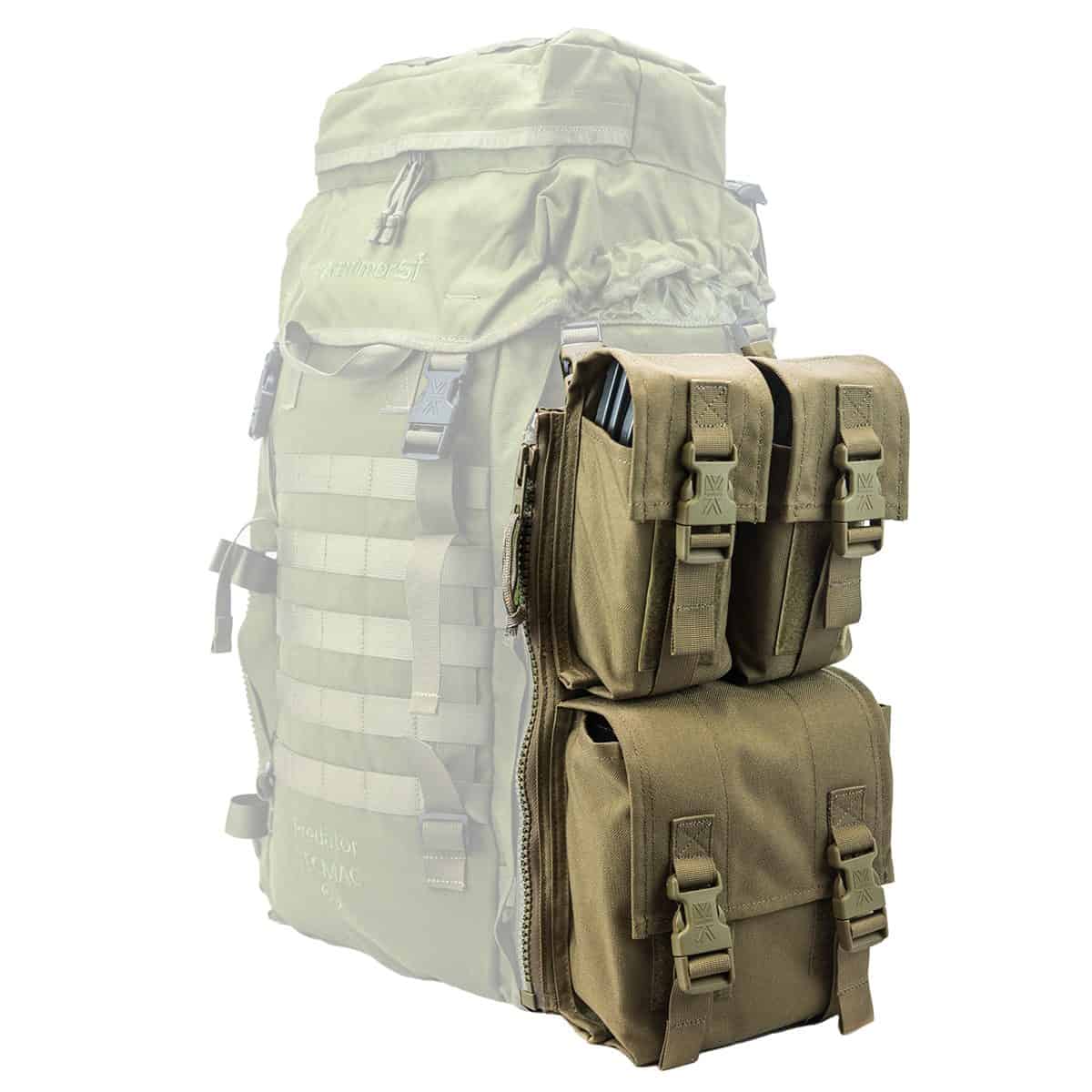 Izberite stransko vojaško torbo Predator PLCE od Karrimor SF, kompatibilno z vsemi PLCE nahrbtniki. Vrhunska kakovost, praktičnost in taktični dizajn za vojaško opremo. Kupite na spletu zdaj!