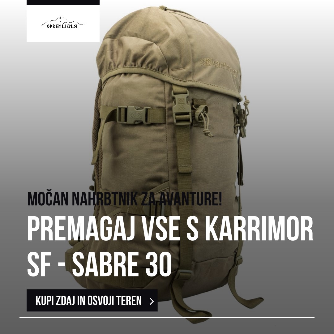 Pridobite popolno opremo za jesenske aktivnosti z izjemnim Karrimor SF Predator Linija Vojaski nahrbtnikom. Njegova vzdržljivost, vodoodpornost in prostornost ga naredijo idealnega sopotnika za pohode, planinske avanture in jesenske piknike. Poiščite ga na opremljen.si in si zagotovite svoj nahrbtnik še danes!