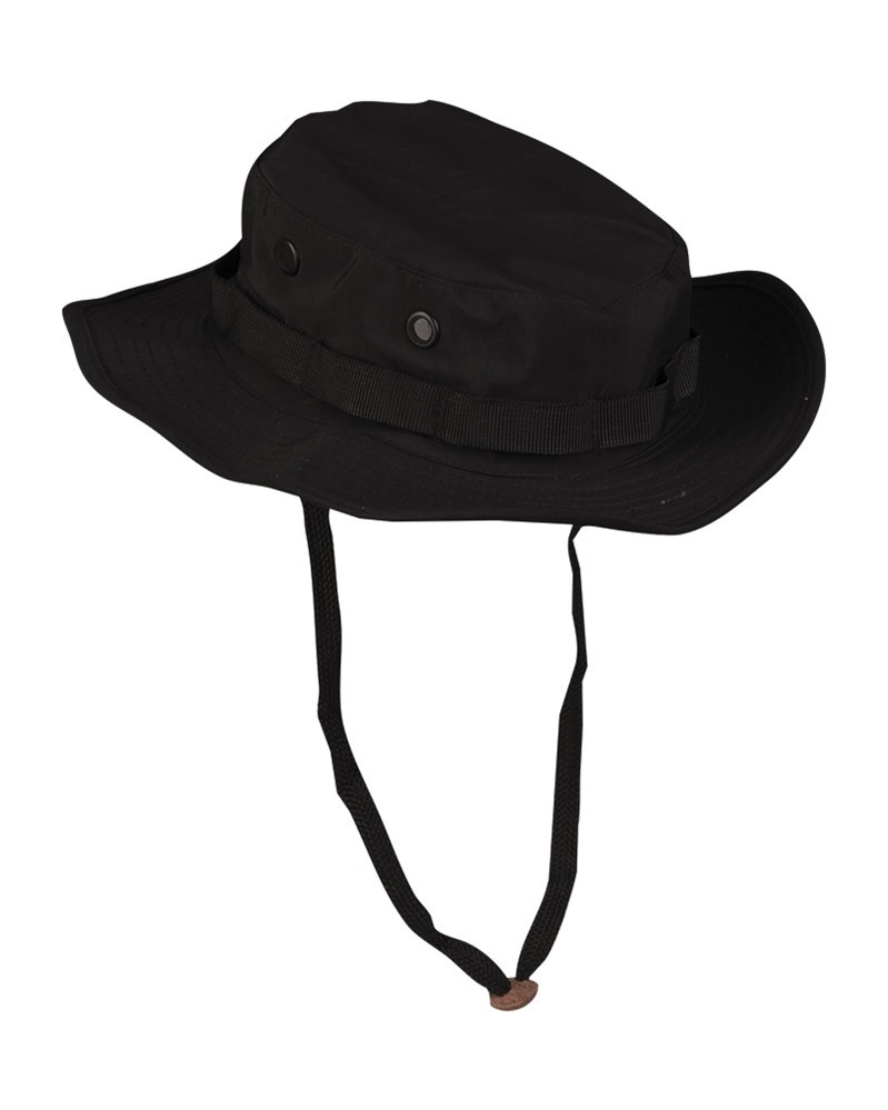Odkrijte vojaški 3-slojni nepremočljivi klobuk US od trilaminat GI Boonie Hat v črni barvi. Uživajte v udobju, zaščiti pred soncem in dežjem ter vsestranski uporabi pri pohodništvu, kampiranju in drugih avanturah na prostem. Zagotovite si vrhunsko kakov