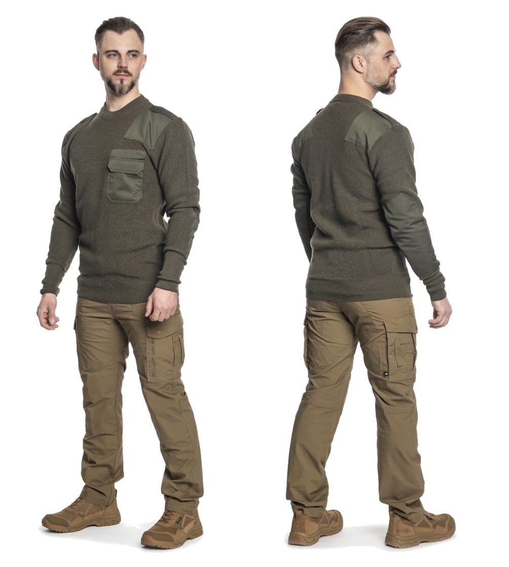 Naročite si kakovosten vojaški volneni pulover nemške vojske BW Bundeswehr na Opremljen.si. Udobje, stil in trpežnost združeni v enem oblačilu. Izberite vojaški trend že danes!