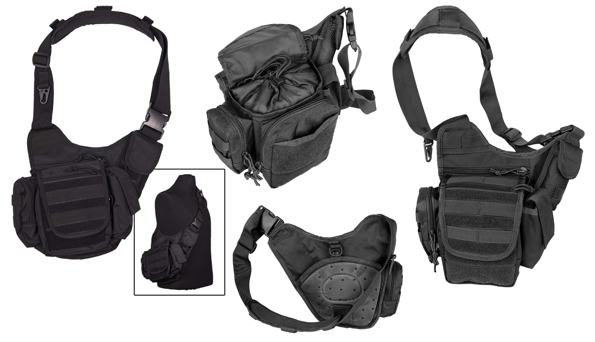 Poiščite popolno EDC bočno večnamensko torbo črne barve na Opremljen.si. Trajna, vodoodporna in prilagodljiva za pohodnike, fotografe in pripadnike varnostnih služb. Nakupujte zdaj!