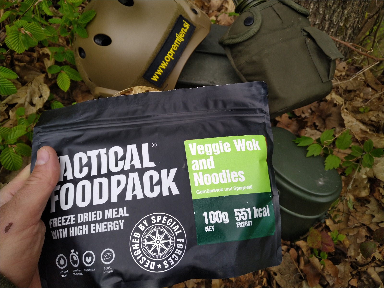 Tactical Foodpack obroki, B33 army shop, trgovina z vojaško opremo, vojaška trgovina, suhi obroki, MRE, SDO
