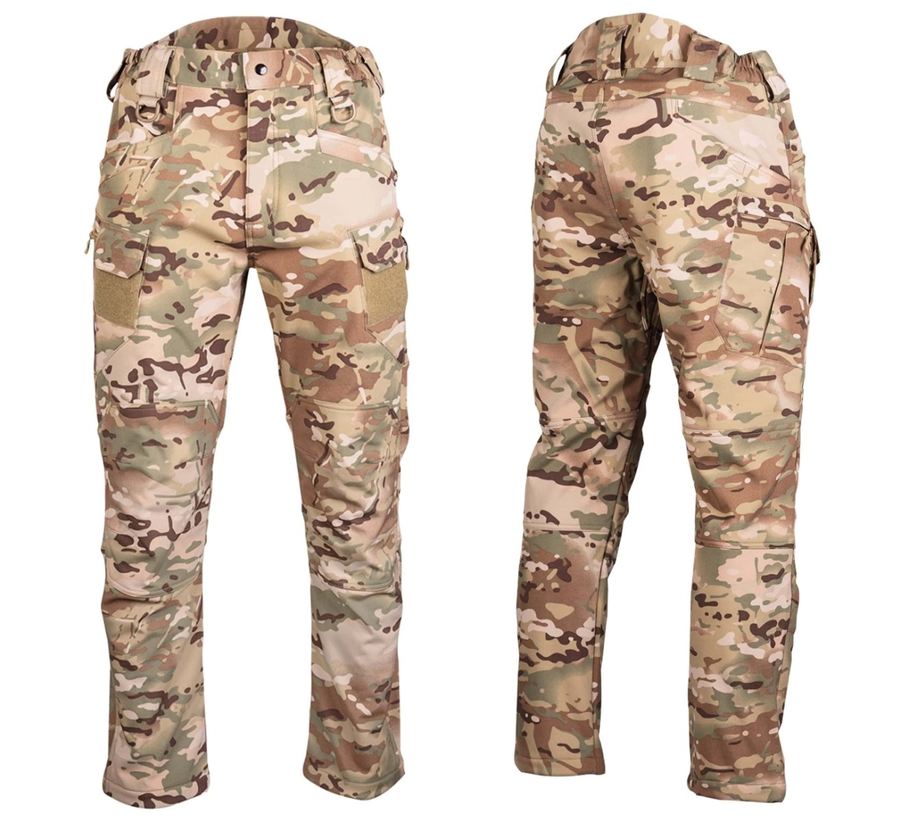 Odkrijte vrhunske vojaške hlače Ranger Softshell model Assault z integriranim flis slojem! Nepremočljive, tople, in trpežne za udobno in zaščiteno doživetje na prostem. Primerne za vojake, policiste, reševalce, planince in športnike.