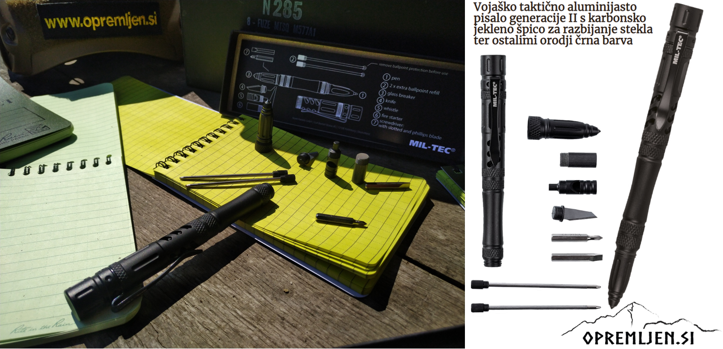 Taktično pisalo, Tactical pen, multitool, MILTEC, MIL-TEC, B33 army shop, Army shop, B33 Tactical, Trgovina z vojaško opremo, Vojaška trgovina, Vojaška oprema