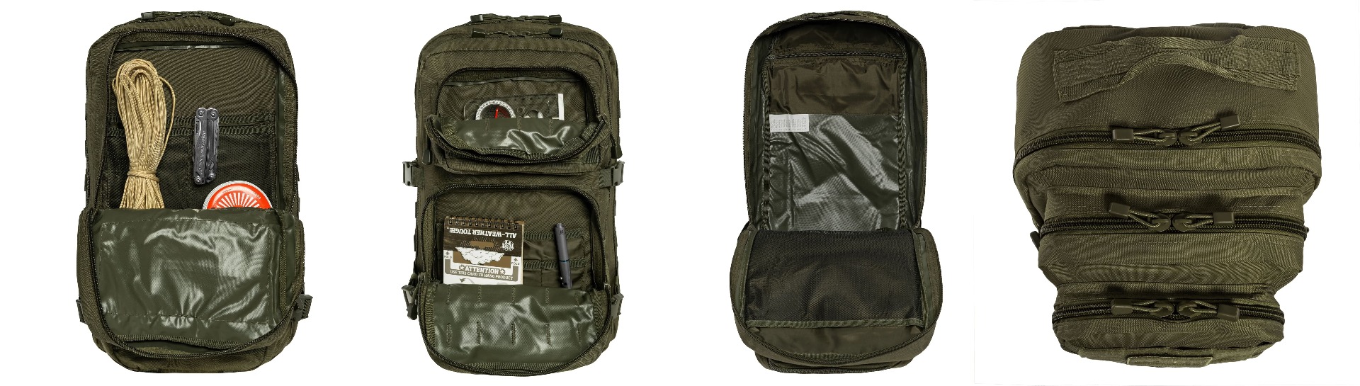 Odkrijte robusten taktični vojaški nahrbtnik US Assault (36L) v olivni barvi. Idealen za vojaške in outdoor aktivnosti, zagotavlja vzdržljivost in številne predalčke.