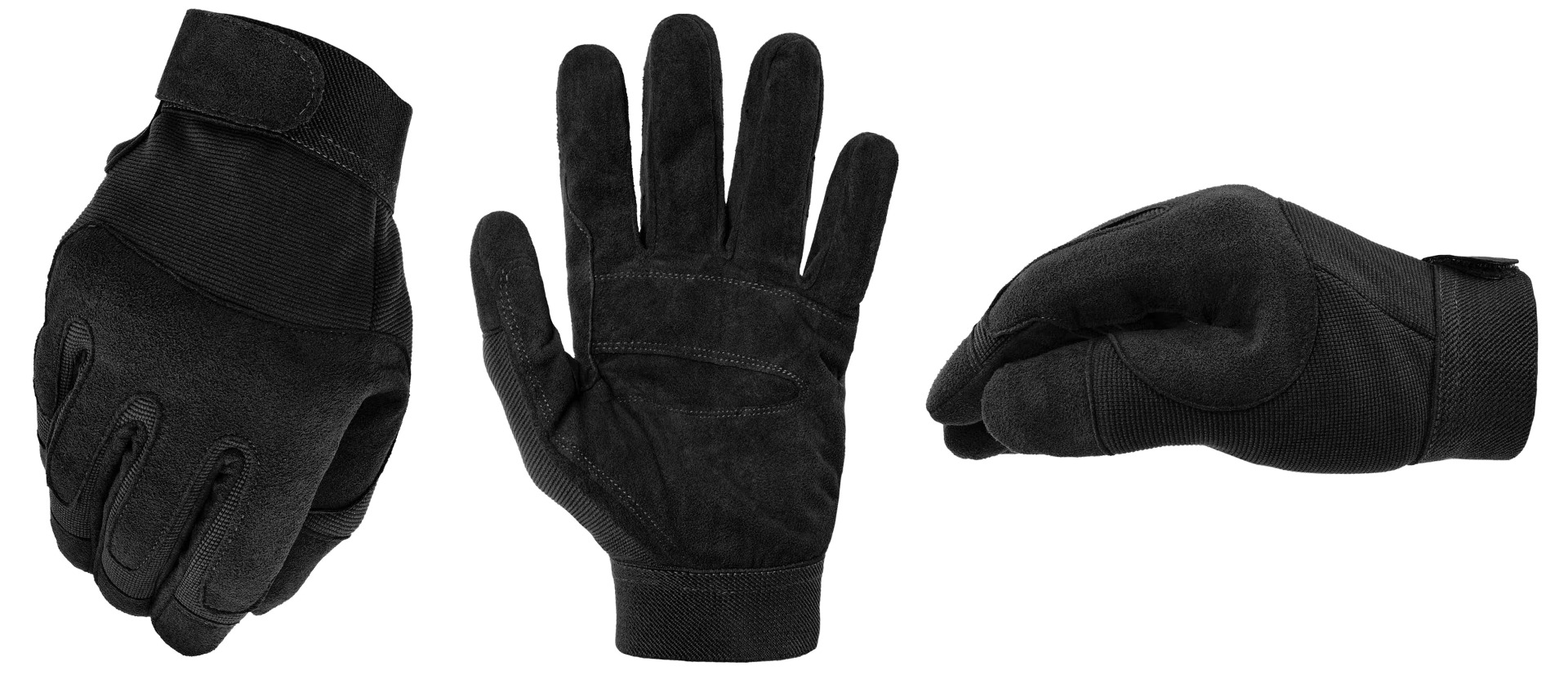 Zaščitite in udobno ohranjajte svoje roke s kakovostnimi vojaškimi vsestranskimi rokavicami črne barve. Idealne za vojaške operacije, taktične vaje, airsoft, paintball in druge aktivnosti na prostem. Naročite zdaj!