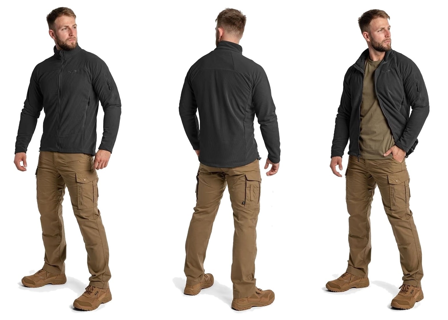 Odkrijte vrhunsko flis jakno Texar Conger Črna - idealno taktično oblačilo za zaščito in udobje v vseh vremenskih razmerah. Vzdržljiva, funkcionalna in kakovostna jakna za pripadnike varnostnih služb, pohodnike in rekreativce. Zagotovite si svoj primerek 