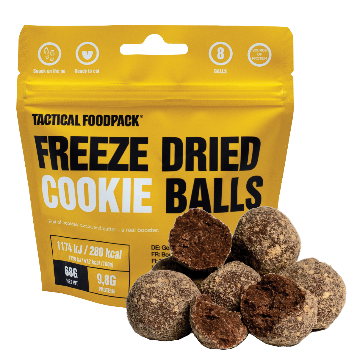 TACTICAL FOODPACK, dehidrirana hrana, suhi dnevni obrok, dehidrirana hrana za kampiranje, vojaška hrana, mre obrok, sdo hrana, liofilizirana hrana, hrana za preživetje, suhi vojaški dnevni obrok, B33 Tactical, B33 army shop, army shop, trgovina z vojaško opremo