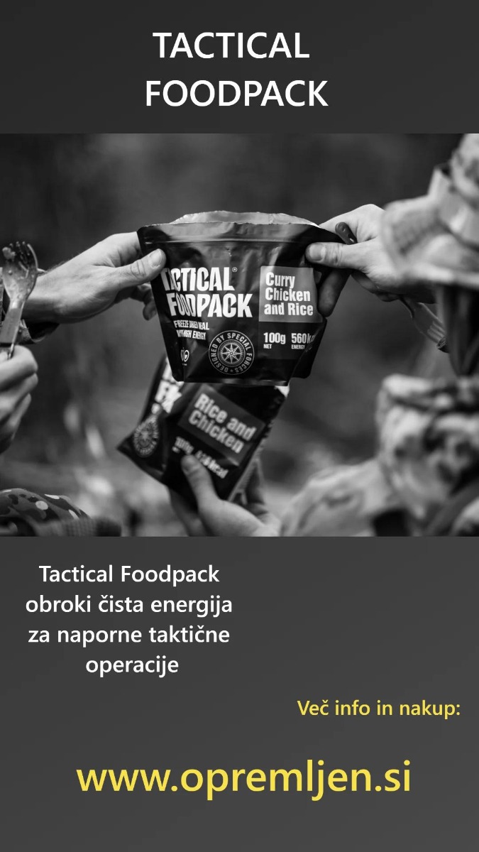 Tactical Foodpack obroki, Tactical Foodpack, MRE, SDO,  B33 army shop, trgovina z vojaško opremo, vojaška trgovina, suhi obroki, MRE, SDO, B33 Tactical