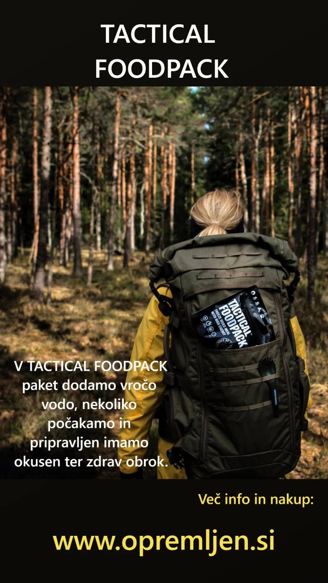 Tactical Foodpack obroki, Tactical Foodpack, MRE, SDO,  B33 army shop, trgovina z vojaško opremo, vojaška trgovina, suhi obroki, MRE, SDO, B33 Tactical