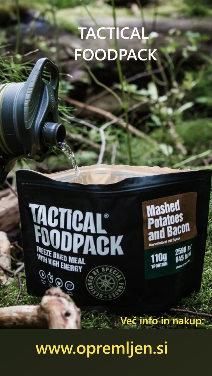 Tactical Foodpack obroki, Tactical Foodpack, MRE, SDO,  B33 army shop, trgovina z vojaško opremo, vojaška trgovina, suhi obroki, MRE, SDO, B33 Tactical