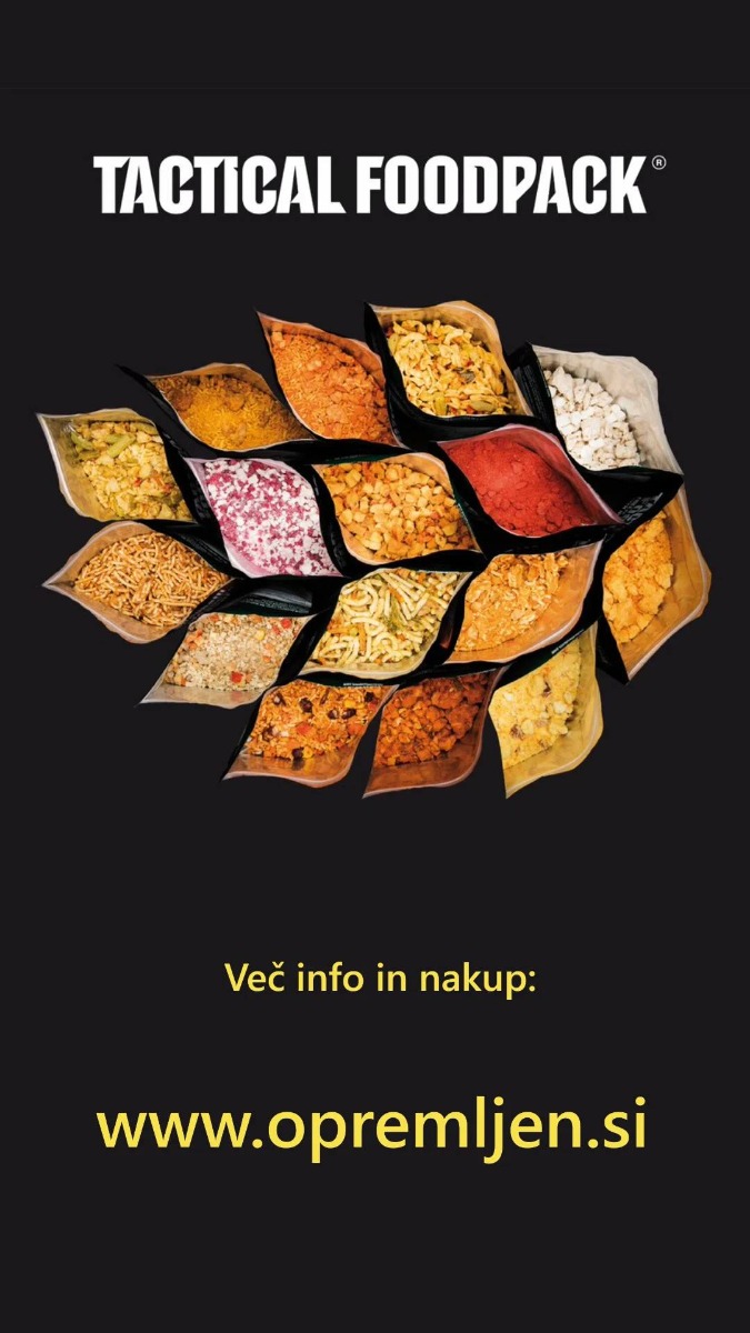 Tactical Foodpack obroki, Tactical Foodpack, MRE, SDO,  B33 army shop, trgovina z vojaško opremo, vojaška trgovina, suhi obroki, MRE, SDO, B33 Tactical