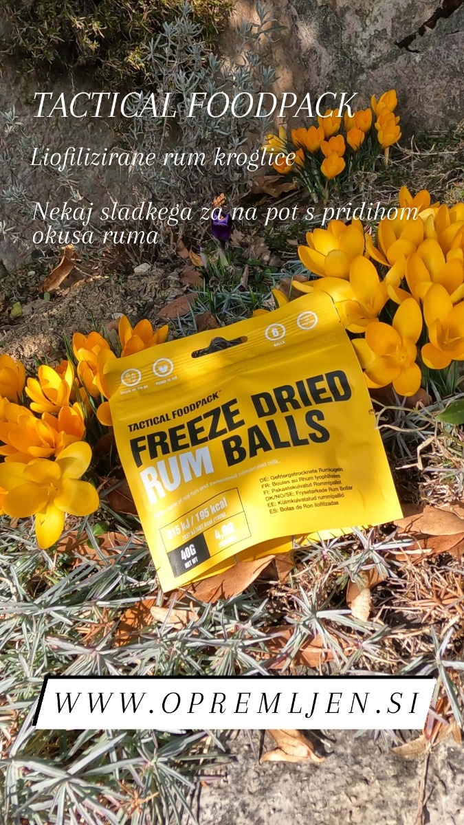 TACTICAL FOODPACK, dehidrirana hrana, suhi dnevni obrok, dehidrirana hrana za kampiranje, vojaška hrana, mre obrok, sdo hrana, liofilizirana hrana, hrana za preživetje, suhi vojaški dnevni obrok, B33 Tactical, B33 army shop, army shop, trgovina z vojaško opremo