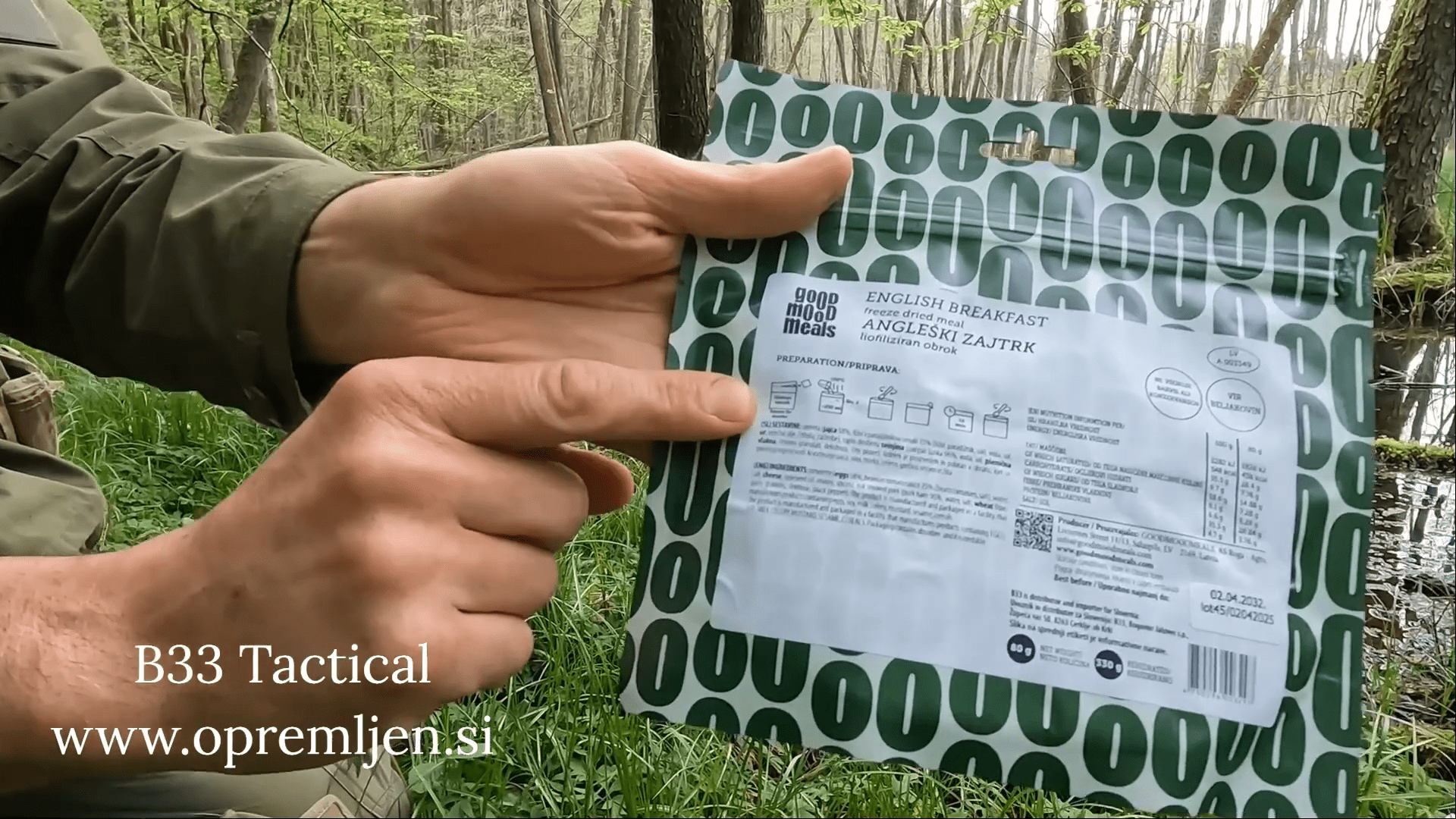 Preizkusili smo liofiliziran obrok Good Mood Meals - angleški zajtrk. Odkrijte naše iskrene izkušnje, mnenja in ali je ta outdoor obrok vreden nakupa!