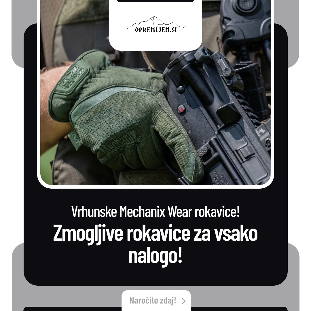 Izberite vrhunske taktične in vojaške rokavice Mechanix Wear za popolno zaščito, trpežnost in udobje. Pridružite se profesionalcem in ljubiteljem športa ter kupite v naši spletni trgovini!