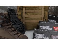 Tactical Foodpack jedi in dizajn vrečke katera omogoča pripravo jedi v zahtevnih pogojih