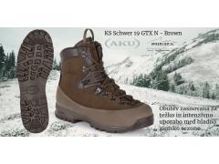 Najboljša obutev za zahtevne in hladne zimske aktivnosti - AKU Tactical KS SCHWER 14 GTX N BROWN