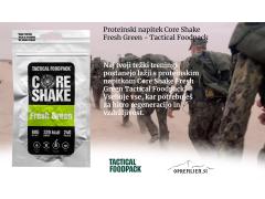 Najboljša izbira za aktivne posameznike: proteinski napitek Core Shake Fresh Green Tactical Foodpack