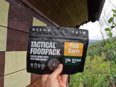 Liofilirirani obrok okus Ribji kari z rižem - Tactical Foodpack