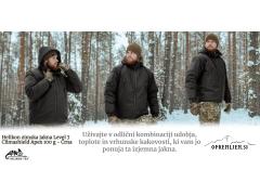 Odkrijte vrhunsko zimsko jakno Level 7 Climashield Apex 100 g - črna za neverjetno udobje in toploto v najzahtevnejših vremenskih pogojih!