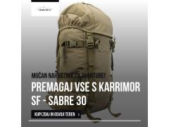 Nahrbtnik Karrimor SF Sabre 30 - Osvobodi svojega notranjega pustolovca in se podaj na nepozabne avanture!