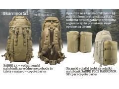 Karrimor SF Sabre linija vojaški nahrbtnik Sabre 45 - Popeljite svoje avanture na novo raven!