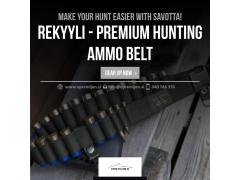 Izboljšajte svoj lov z lovskim opasačem Savotta Rekyyli - udobje, prostornost in praktičnost za slovenske lovce!