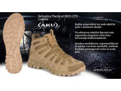 AKU TACTICAL - SELVATICA TACTICAL MID GTX COYOTE - Taktična obutev, ki postavlja nove standarde!