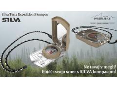 Nikoli več ne izgubite smeri! Silva Terra Expedition S kompas - Vaš zanesljiv vodnik na vsaki avanturi!