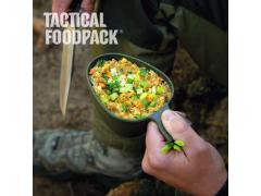 Eden izmed TACTICAL FOODPACK okusov je tudi AJDOVA ENOLONČNICA S PURANOM