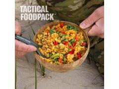 Eden izmed TACTICAL FOODPACK okusov je tudi PIŠČANEC IN RIŽ