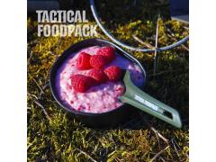 Eden izmed TACTICAL FOODPACK okusov je tudi RIŽEV PUDING Z MALINAMI