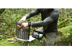 Priprava TACTICAL FOODPACK obroka s Tactical grelno vrečo in Tactical grelnim elemenom