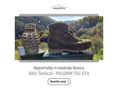 Aku Tactical Pilgrim TSC GTX - Nepogrešljiva rešitev za varno jesensko obutev