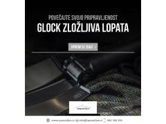 Vojaška zložljiva lopata Glock - Nujen pripomoček za vse avanturiste