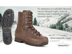 AKU TACTICAL škorenj Griffon GTX Combat Brown - Vrhunska taktična obutev za vsakdanjo uporabo v zimskih razmerah