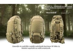 Karrimor SF vojaški nahrbtnik Odin 75: Popolna izbira za avanturiste in ljubitelje narave
