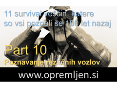 B33 army shop - trgovina z vojaško opremo, security opremo & lovsko opremo:  11 survival veščin, katere so poznali vsi 100 let nazaj; Part 10 - Poznavanje različnih vozlov