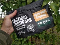Okusen in zdrav Tactical Foodpack obrok 'Riž z zelenjavo' za vse 'outdoor' aktivnosti