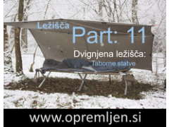 B33 army shop - trgovina z vojaško opremo, security opremo & lovsko opremo:  Ležišča (Part 11):  Dvignjena ležišča => Taborniške statve