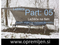 B33 army shop - trgovina z vojaško opremo, security opremo & lovsko opremo:  Ležišča (Part 05):  Ležišča na tleh => Sistem slojev na vlažnem zemljišču
