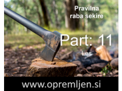 B33 army shop - trgovina z vojaško, security & lovsko opremo: Pravilna raba sekire (Part 11) - les