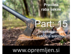 B33 army shop - trgovina z vojaško, security & lovsko opremo: Pravilna raba sekire (Part 15) - posek drevesa: zaščitna sredstva