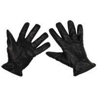 Usnjene rokavice Safety, odporne proti urezninam za največjo zaščito, črne barve 