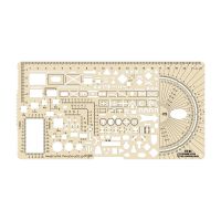 Ecopybook Majhno taktično ravnilo kotomer - protraktor NATO